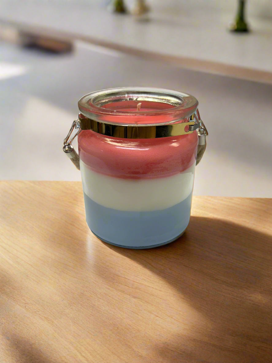 8.5oz Soy Blend Candle - Glass Jar w/rope