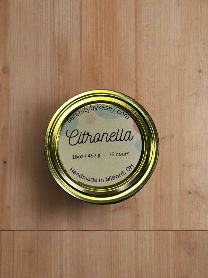 16oz Jar Soy Blend Candles