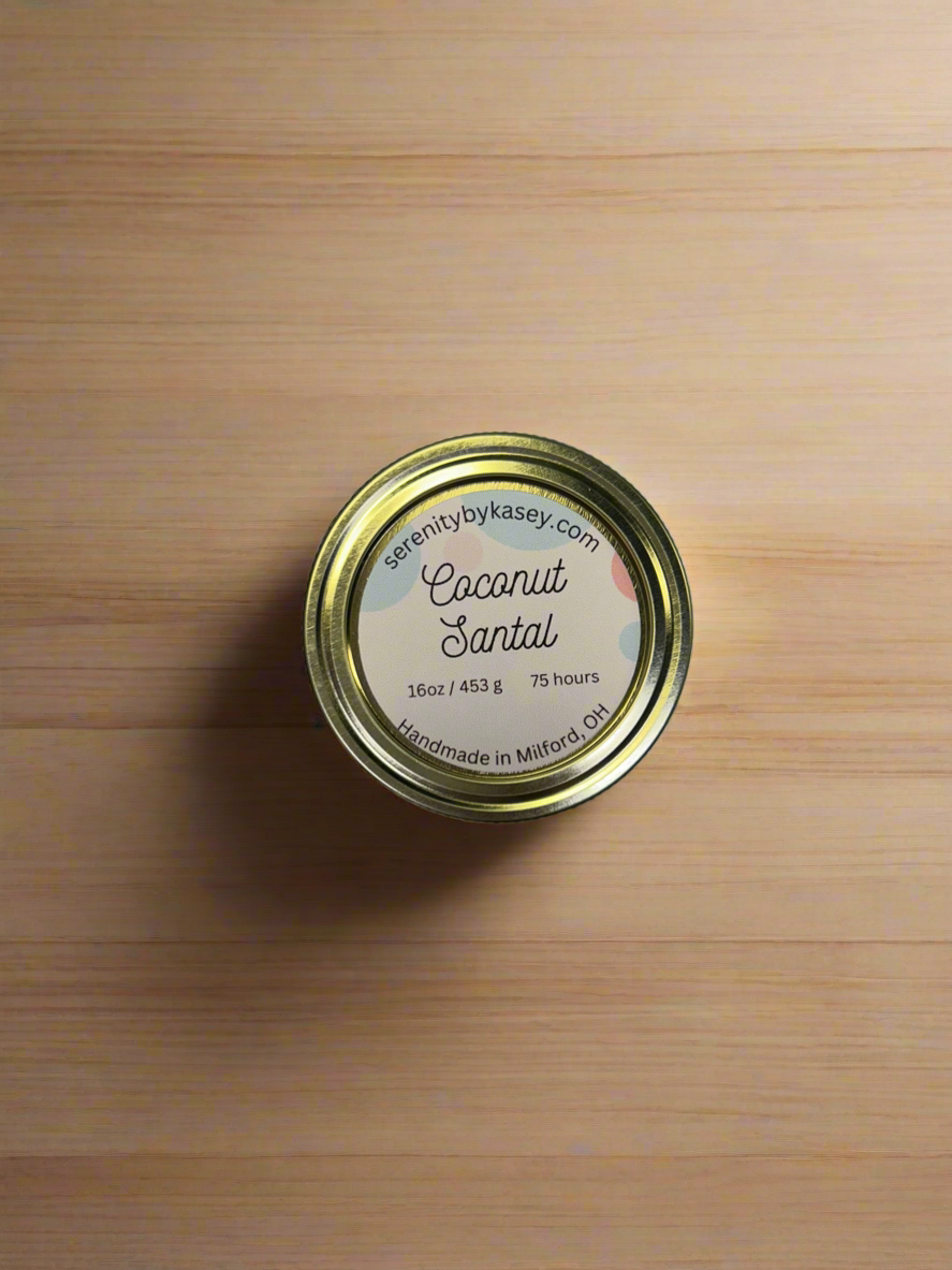 16oz Jar Soy Blend Candles