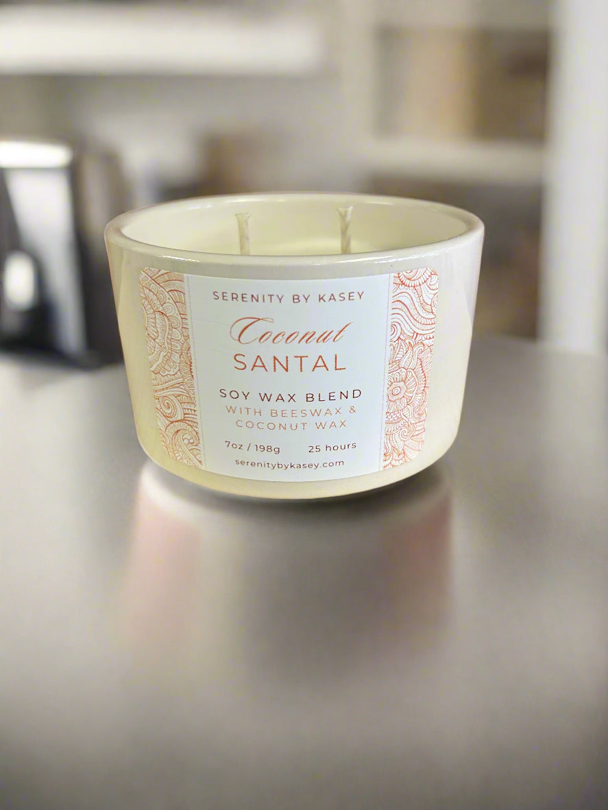 7oz Soy Blend Candle - Ceramic Container