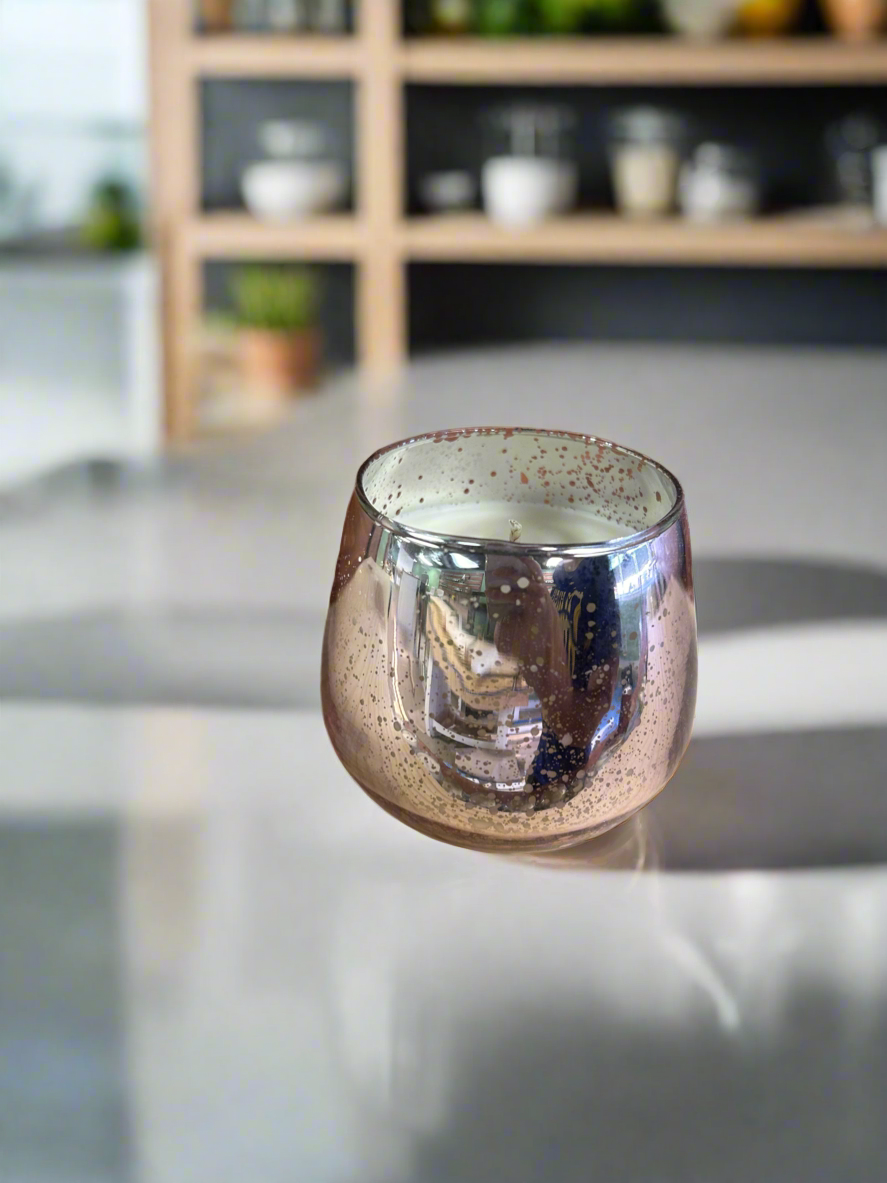 7oz Soy Blend Candle - Sparkle Wine Glass