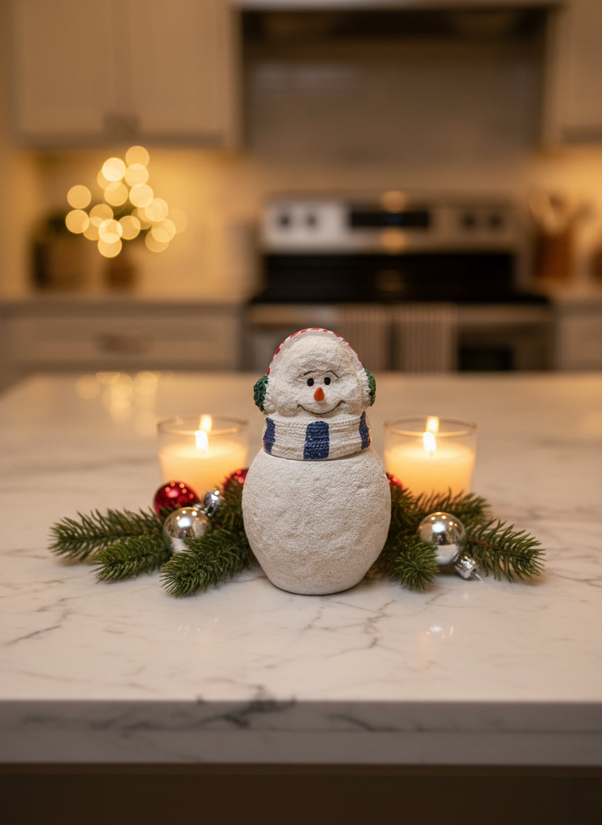 Snowman Votive Holder