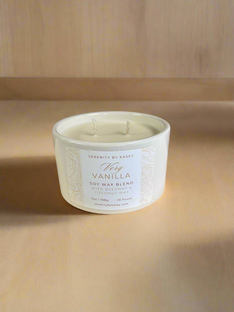 7oz Soy Blend Candle - Ceramic Container